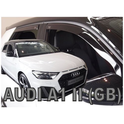 AUDI A1 5D 2018+ ΣΕΤ ΑΝΕΜΟΘΡΑΥΣΤΕΣ ΑΥΤΟΚΙΝΗΤΟΥ ΑΠΟ ΕΥΚΑΜΠΤΟ ΦΙΜΕ ΠΛΑΣΤΙΚΟ HEKO - 4 ΤΕΜ.