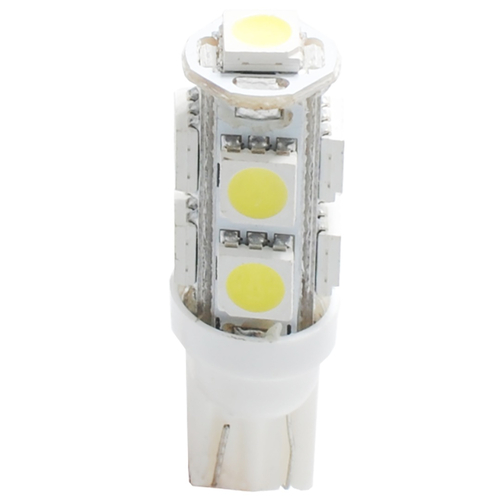 W5W 12V T10 W2,1x9,5d LED 9xSMD5050 ΛΕΥΚΟ (ΚΑΡΦΩΤΟ ΑΚΑΛΥΚΟ) 1ΤΕΜ. M-TECH