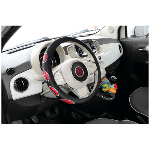 ΚΑΛΥΜΜΑ ΤΙΜΟΝΙΟΥ SKIN-COVER LIPS-LABBRA (ΧΕΙΛΗ) 35/37cm (S) ΜΑΥΡΟ ΕΛΑΣΤΙΚΟ ΠΟΛΥΕΣΤΕΡΙΚΟ 2mm ΠΑΧΟΣ