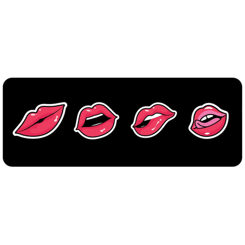 ΚΑΛΥΜΜΑ ΤΙΜΟΝΙΟΥ SKIN-COVER LIPS-LABBRA (ΧΕΙΛΗ) 35/37cm (S) ΜΑΥΡΟ ΕΛΑΣΤΙΚΟ ΠΟΛΥΕΣΤΕΡΙΚΟ 2mm ΠΑΧΟΣ