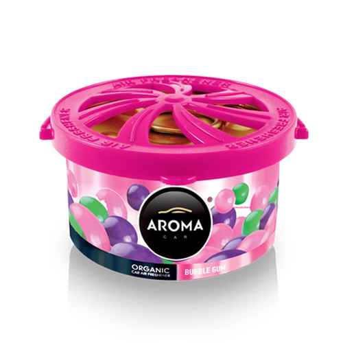 ΑΡΩΜΑΤΙΚΟ ΣΕ ΚΟΝΣΕΡΒΑ AROMA ORGANIC - ΤΣΙΧΛΟΦΟΥΣΚΑ (BUBBLE GUM) (40gr) AMiO - 1 ΤΕΜ.