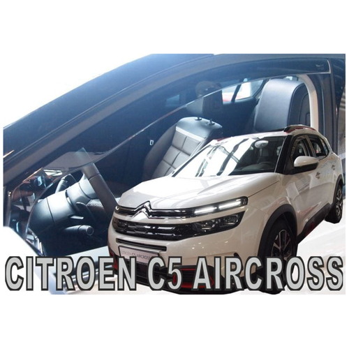 CITROEN C5 AIRCROSS 5D 2019-2021 ΖΕΥΓΑΡΙ ΑΝΕΜΟΘΡΑΥΣΤΕΣ ΑΠΟ ΕΥΚΑΜΠΤΟ ΦΙΜΕ ΠΛΑΣΤΙΚΟ HEKO - 2 ΤΕΜ.