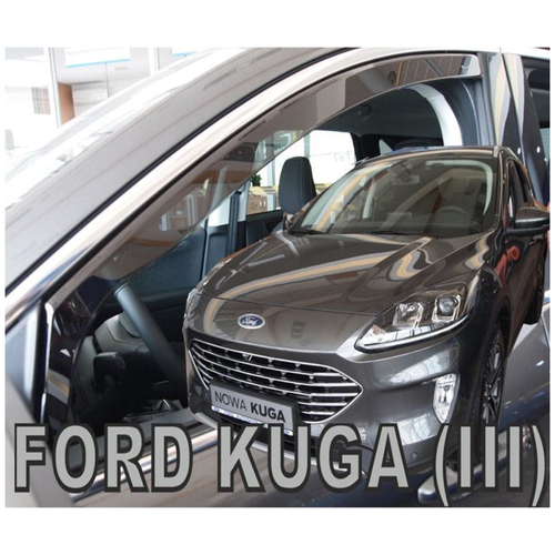 FORD KUGA 5D 2019+ ΖΕΥΓΑΡΙ ΑΝΕΜΟΘΡΑΥΣΤΕΣ ΑΠΟ ΕΥΚΑΜΠΤΟ ΦΙΜΕ ΠΛΑΣΤΙΚΟ HEKO - 2 ΤΕΜ.