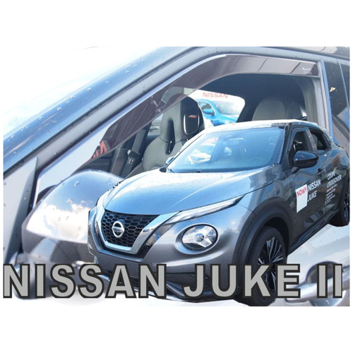 NISSAN JUKE 5D 2019+ ΖΕΥΓΑΡΙ ΑΝΕΜΟΘΡΑΥΣΤΕΣ ΑΠΟ ΕΥΚΑΜΠΤΟ ΦΙΜΕ ΠΛΑΣΤΙΚΟ HEKO - 2 ΤΕΜ.