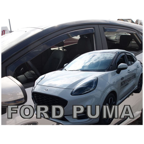 FORD PUMA 5D 2019+ ΣΕΤ ΑΝΕΜΟΘΡΑΥΣΤΕΣ ΑΥΤΟΚΙΝΗΤΟΥ ΑΠΟ ΕΥΚΑΜΠΤΟ ΦΙΜΕ ΠΛΑΣΤΙΚΟ HEKO - 4 ΤΕΜ.