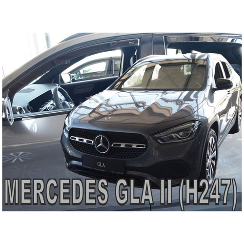 MERCEDES GLA H247 5D 2020+ ΣΕΤ ΑΝΕΜΟΘΡΑΥΣΤΕΣ ΑΥΤΟΚΙΝΗΤΟΥ ΑΠΟ ΕΥΚΑΜΠΤΟ ΦΙΜΕ ΠΛΑΣΤΙΚΟ HEKO - 4 ΤΕΜ.