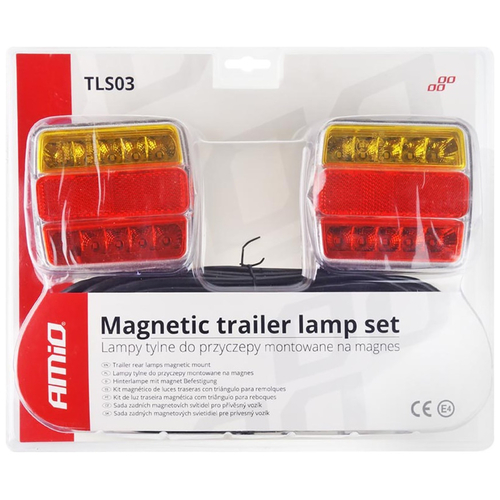 ΦΑΝΑΡΙΑ ΠΙΣΩ ΤΡΕΙΛΕΡ ΜΑΓΝΗΤΙΚΑ LED ΜΕ ΚΑΛΩΔΙΟ 7pin 12V 100x95x37mm TLS03 AMIO – 2 ΤΕΜ.
