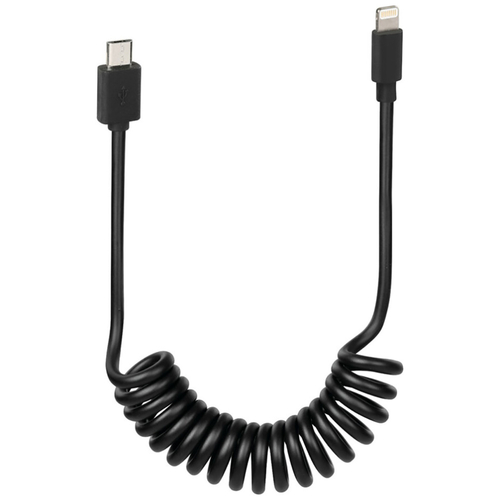 ΚΑΛΩΔΙΟ ΦΟΡΤΙΣΗΣ ΚΙΝΗΤΟΥ E-BIKE SPRING MICRO USB- APPLE 8 PIN ΣΠΙΡΑΛ 25-100cm