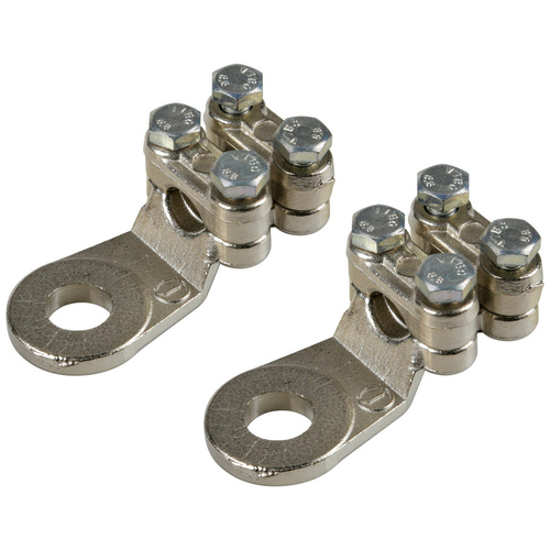 ΑΚΡΟΔΕΚΤΕΣ ΚΑΛΩΔΙΩΝ ΜΠΑΤΑΡΙΑΣ 70mm²  ΜΕ ΤΡΥΠΑ 12mm ΜΕ ΔΙΠΛΗ ΠΛΑΚΑ ΣΥΣΦΙΞΗΣ 2ΤΕΜ