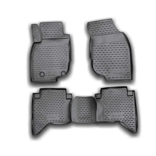 TOYOTA HILUX 4D 2011-2015 ΜΑΡΚΕ ΠΑΤΑΚΙΑ ΣΕ ΣΚΑΦΗ TPE ΛΑΣΤΙΧΟ ΣΕ ΜΑΥΡΟ ΧΡΩΜΑ NOVLINE - 4 ΤΕΜ.
