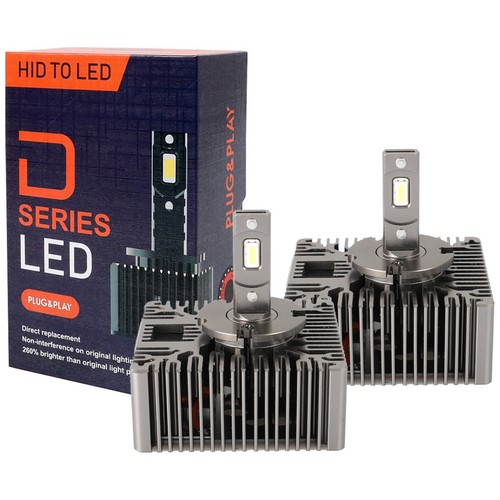 D5S 12V PK32d-7 6000K 8.400lm 35W D-SERIES LED PLUG & PLAY KIT CAN-BUS (ΜΕ ΑΝΕΜΙΣΤΗΡΑΚΙ) MTECH - 2ΤΕΜ.