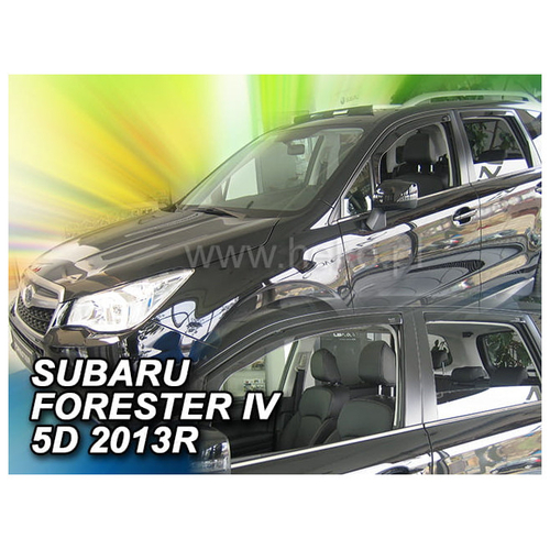 SUBARU FORESTER IV 5D 2013+ ΣΕΤ ΑΝΕΜΟΘΡΑΥΣΤΕΣ ΑΥΤΟΚΙΝΗΤΟΥ ΑΠΟ ΕΥΚΑΜΠΤΟ ΦΙΜΕ ΠΛΑΣΤΙΚΟ HEKO - 4 ΤΕΜ.