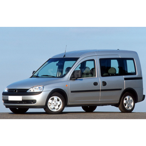 OPEL COMBO C MINI VAN 01-11 TRIM ΠΑΡΑΘΥΡΩΝ 2ΤΕΜ ΑΝΟΞ.ΑΤΣΑΛΙ ΧΡΩΜΙΟ