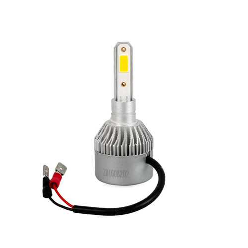 H3 LED SET C6 12/24V 6.500K 10.000lm 80W ΛΑΜΠΑ ΜΕ COB EPISTAR 1021 LED ΚΑΙ ΑΝΕΜΙΣΤΗΡΑΚΙ M-TECH - 2 ΤΕΜ.