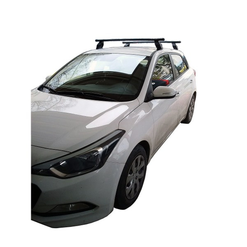 HYUNDAI i20 IΙ GB 5D 2014-2020 KIT ΜΕ ΜΠΑΡΕΣ ΟΡΟΦΗΣ ΑΛΟΥΜΙΝΙΟΥ TEMA MENABO (AL1 - 3360/MB - FIX509FP) - 2 ΤΕΜ.