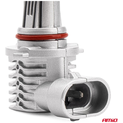 ΛΑΜΠΕΣ LED HΒ4 9006 10-16V 40W 6.500K 4400lm  (ΑΝΕΜΙΣΤΗΡΑΚΙ) X1 SERIES AMIO - 2ΤΕΜ.