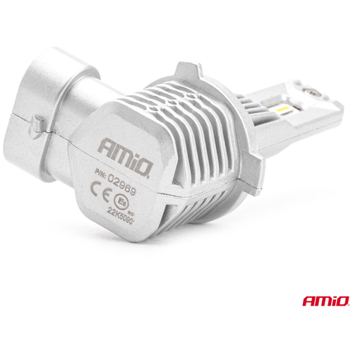 ΛΑΜΠΕΣ LED HΒ4 9006 10-16V 40W 6.500K 4400lm  (ΑΝΕΜΙΣΤΗΡΑΚΙ) X1 SERIES AMIO - 2ΤΕΜ.