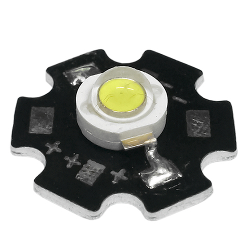 Υψηλής Ισχύος Star LED High Power 3W 3.2V Ψυχρό Λευκό 6000k GloboStar 66830