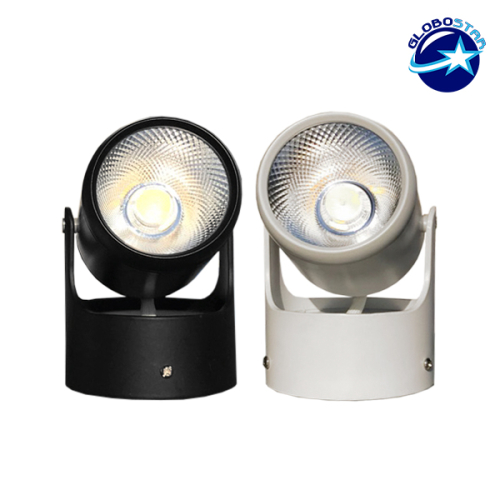 LED Φωτιστικό Σποτ Οροφής με Σπαστή Βάση White Body 10W 230V 1400lm 24° Θερμό Λευκό 3000k GloboStar 93006