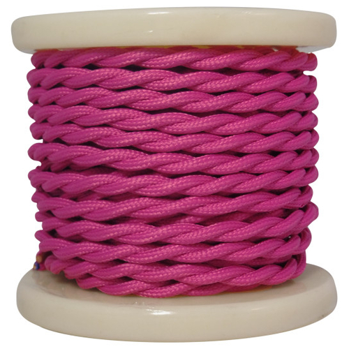 ELVHX - EL338004 | Textile Cable Τwist 2x0.75mm²- ρολλό 10mt – ΡΟZ