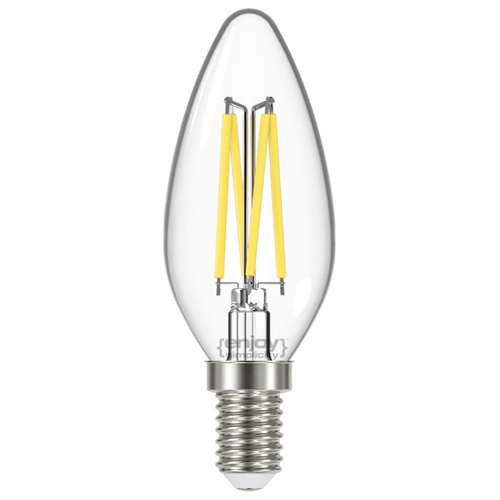 ELVHX - EL822822 | LED FILLAMENT CLEAR|B35 4W(>40w) E14|4000k|470lm|{enjoysimplicity}™