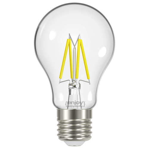 ELVHX - EL822804 | LED FILLAMENT CLEAR|A60 7.2W(>60w) E27|4000k|806lm|{enjoysimplicity}™