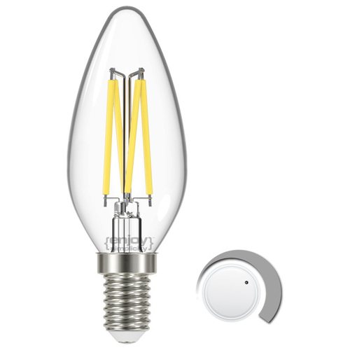 ELVHX - EL822912 | LED FILLAMENT CLEAR DIM|B35 4W(>40w) E14|6500k|470lm|{enjoysimplicity}™