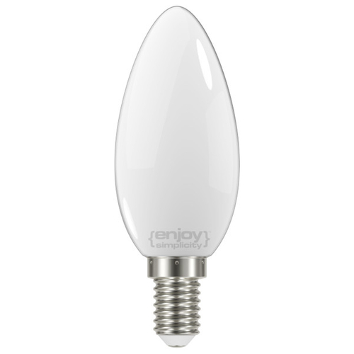 ELVHX - EL824356 | LED FILLAMENT MILKY B35|4W(>39w) Ε14|6500k|450lm|{enjoysimplicity}™