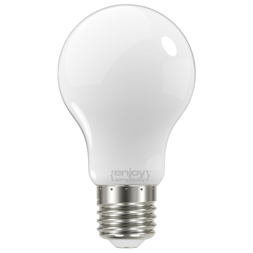 ELVHX - EL824604 | LED FILLAMENT MILKY A60|6.7W(>55w) Ε27|2700k|730lm|{enjoysimplicity}™