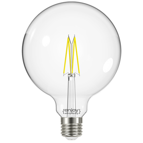 ELVHX - EL901102 | SMART Wi-Fi+BLE ON/OFF/DIM G125 FILLAMENT LED 6.3W|E27|2700k|806lm