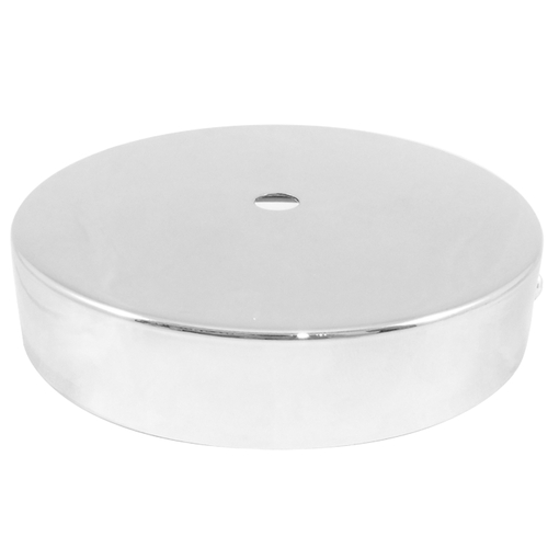 ELVHX - EL329118 | ΣΤΡΟΓΓΥΛΗ ΒΑΣΗ Φ100xh25mm NIKEΛ ΓΥΑΛΙΣΤΕΡΟ|1ΤΡΥΠΑ