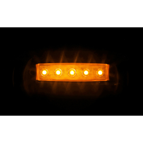 ΦΩΣ ΟΓΚΟΥ 12/24V 5xSMD LED ΠΟΡΤΟΚΑΛΙ 96x20mm ΜΕ ΕΓΚΡΙΣΗ ΤΥΠΟΥ R7/R10  LAMPA - 1 TEM.