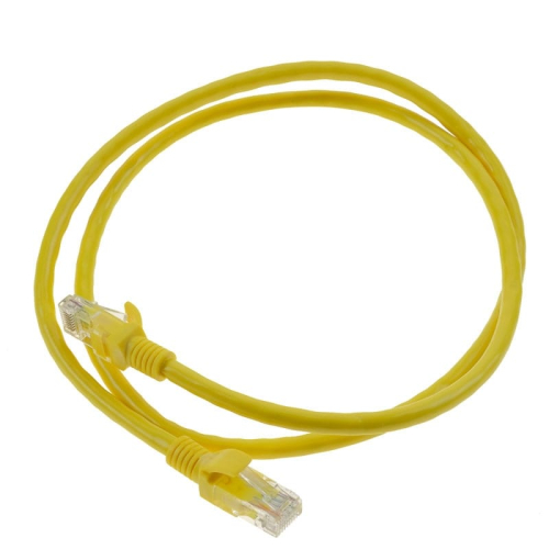 Καλώδιο Ethernet 1m CAT 6E Κίτρινο
