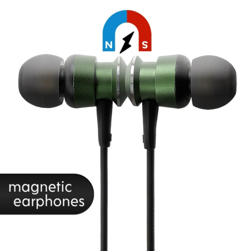 Magnetic BT Headset AZ-29 Green
