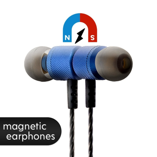 Magnetic BT Headset AZ-26 Blue