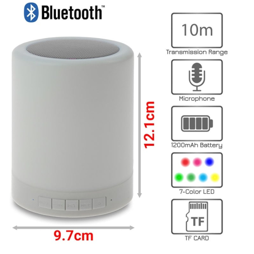 Bluetooth Ηχείο Φορητό Grey M16