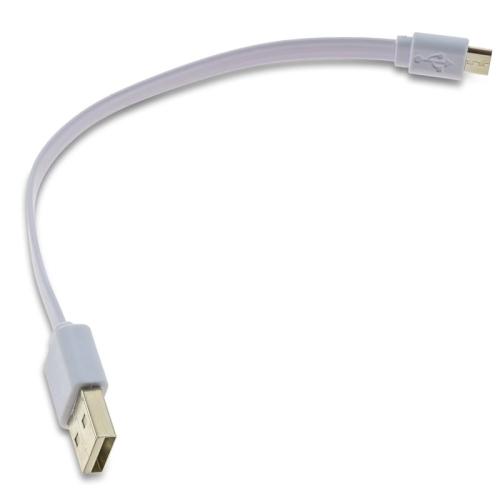 Καλώδιο Φόρτισης USB to Micro-B 20cm Πλακέ