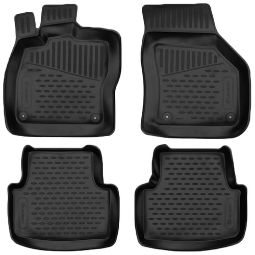 SEAT LEON 5D 2020+ ΜΑΡΚΕ ΠΑΤΑΚΙΑ ΣΕ ΣΚΑΦΗ TPE ΛΑΣΤΙΧΟ ΣΕ ΜΑΥΡΟ ΧΡΩΜΑ NOVLINE - 4 ΤΕΜ.​