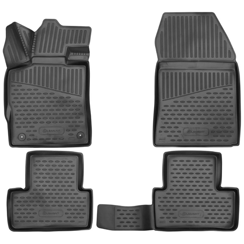 HYUNDAI i10 5D 2019+  ΜΑΡΚΕ ΠΑΤΑΚΙΑ ΣΕ ΣΚΑΦΗ TPE ΛΑΣΤΙΧΟ ΣΕ ΜΑΥΡΟ ΧΡΩΜΑ NOVLINE - 4 ΤΕΜ.