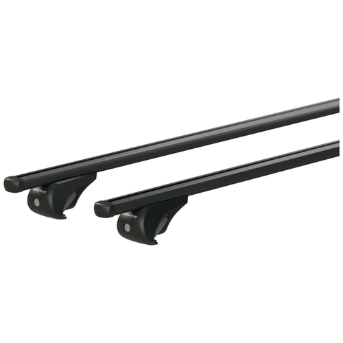 ΜΠΑΡΕΣ ΟΡΟΦΗΣ HELIO BLACK (M) 120cm ΑΛΟΥΜΙΝΙΟΥ ΜΑΥΡΗ ΜΕ ΚΛΕΙΔΑΡΙΕΣ (STANDARD RAILING) NORDRIVE - 2 TEM.