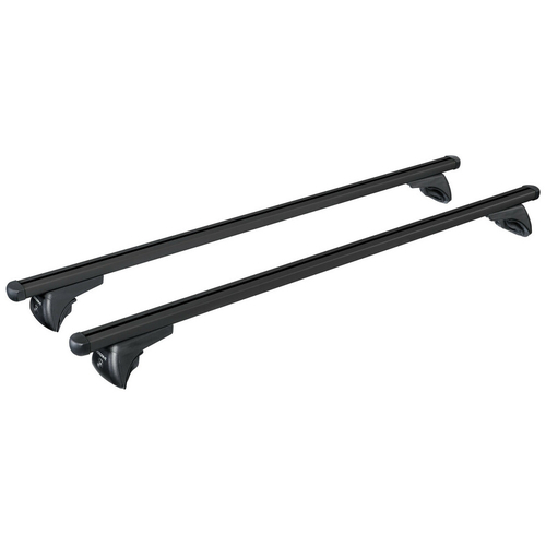 ΜΠΑΡΕΣ ΟΡΟΦΗΣ HELIO BLACK (M) 120cm ΑΛΟΥΜΙΝΙΟΥ ΜΑΥΡΗ ΜΕ ΚΛΕΙΔΑΡΙΕΣ (FLUSH RAILING)  NORDRIVE - 2 TEM.