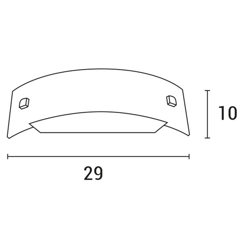 ARTE ILLUMINA ΦΩΤΙΣΤΙΚΟ ΜΠΑΝΙΟΥ "TUNA" 1ΧE27 ΜΑX 7W LED ΛΕΥΚΟ/ ΝΙΚΕΛ