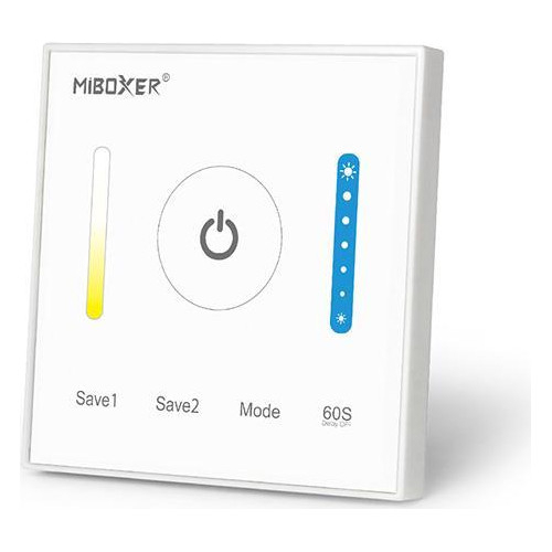 DIMMER ΧΩΝΕΥΤΟ ΓΙΑ ΤΑΙΝΙΑ LED CCT 15A 2 ΚΑΝΑΛΙΑ DC12V/180W 24V/360W