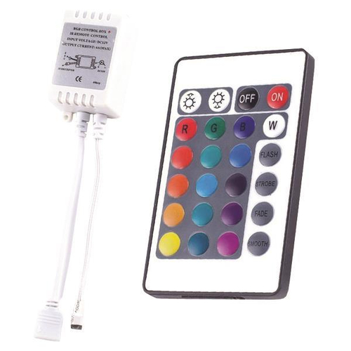 ΑΣΥΡΜΑΤΟ IR CONTROLLER RGB DC 5V/30W 12V/72W 24V/144W