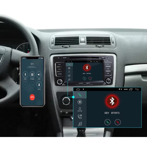 Ηχοσύστημα αυτοκινήτου 2DIN - Skoda Octavia - 8305 - Android - 000965