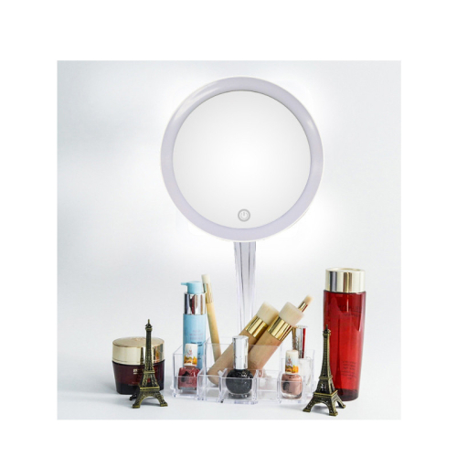 Καθρέπτης μακιγιάζ με LED και θήκες - HH098 - 227814
