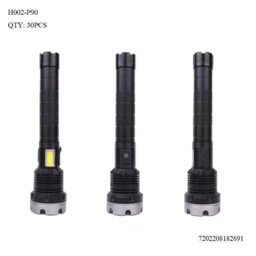 Επαναφορτιζόμενος φακός LED - H002-P90 - 182691
