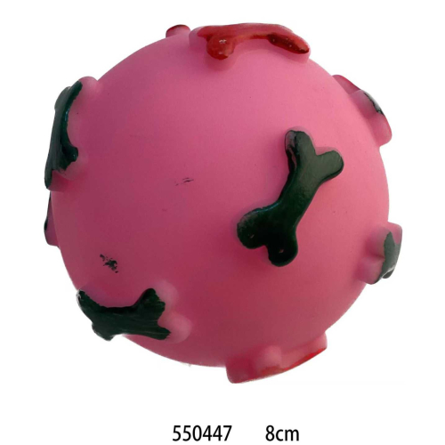 Παιχνίδι σκύλου μπάλα πλαστική - 8cm - 550447
