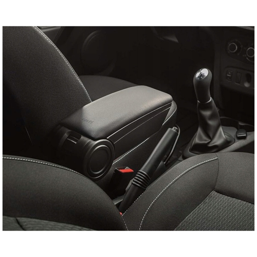 Opel Mokka LHD 2012-2016 / Opel Mokka X LHD 2016-2020 (με Εργοστασιακό Υποβραχιόνιο) Ολοκληρωμένος Τεμπέλης Καθίσματος ARMSTER 3 PLUG & PLAY από Πλαστικό και Vegan Δέρμα σε Μαύρο Χρώμα RATI - 1 τεμ.