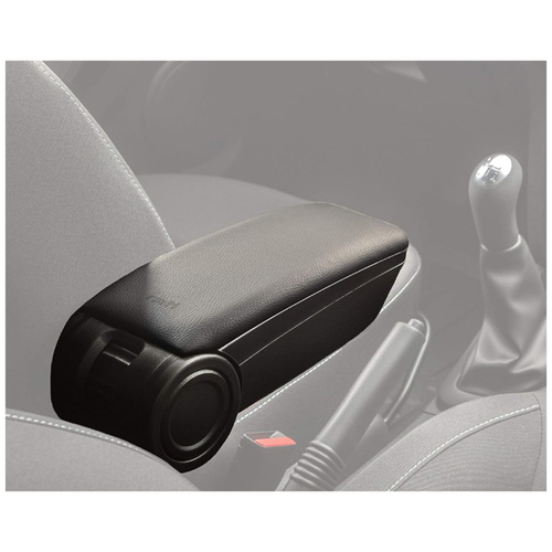 Renault Clio LHD 2020+ / Captur LHD 2019+ Ολοκληρωμένος Τεμπέλης Καθίσματος ARMSTER 3 SEAT MOUNTED από Πλαστικό και Vegan Δέρμα σε Μαύρο Χρώμα RATI - 1 τεμ.